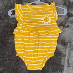 Cat&Jack Yellow Bubble Romper